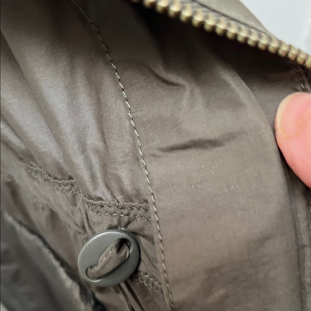 Eileen Fisher Olive Green Utility Vest - Picture 9 of 12